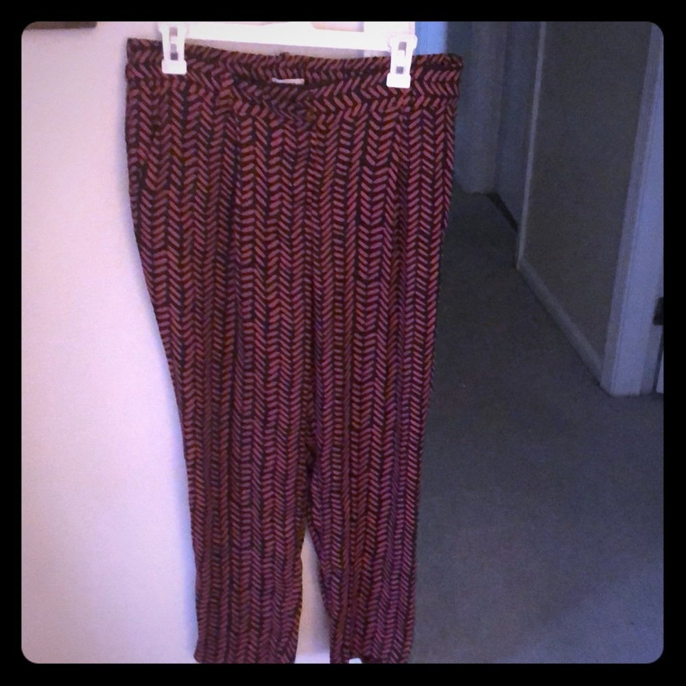 Ann Taylor Loft Printed casual pants